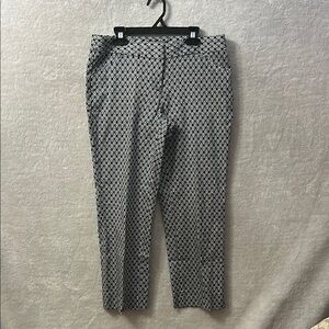 Laundry By Shelli Segal Black and White Chinos